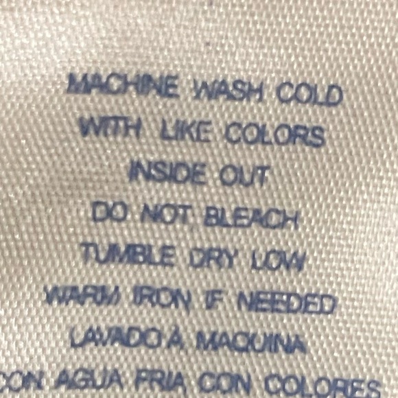 Wild Blue x Sadie Robertson baby blue floral top with crochet details / S / EUC - Picture 11 of 11